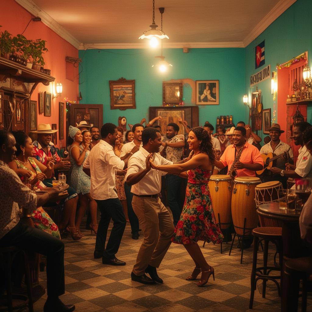Latin bar atmosphere